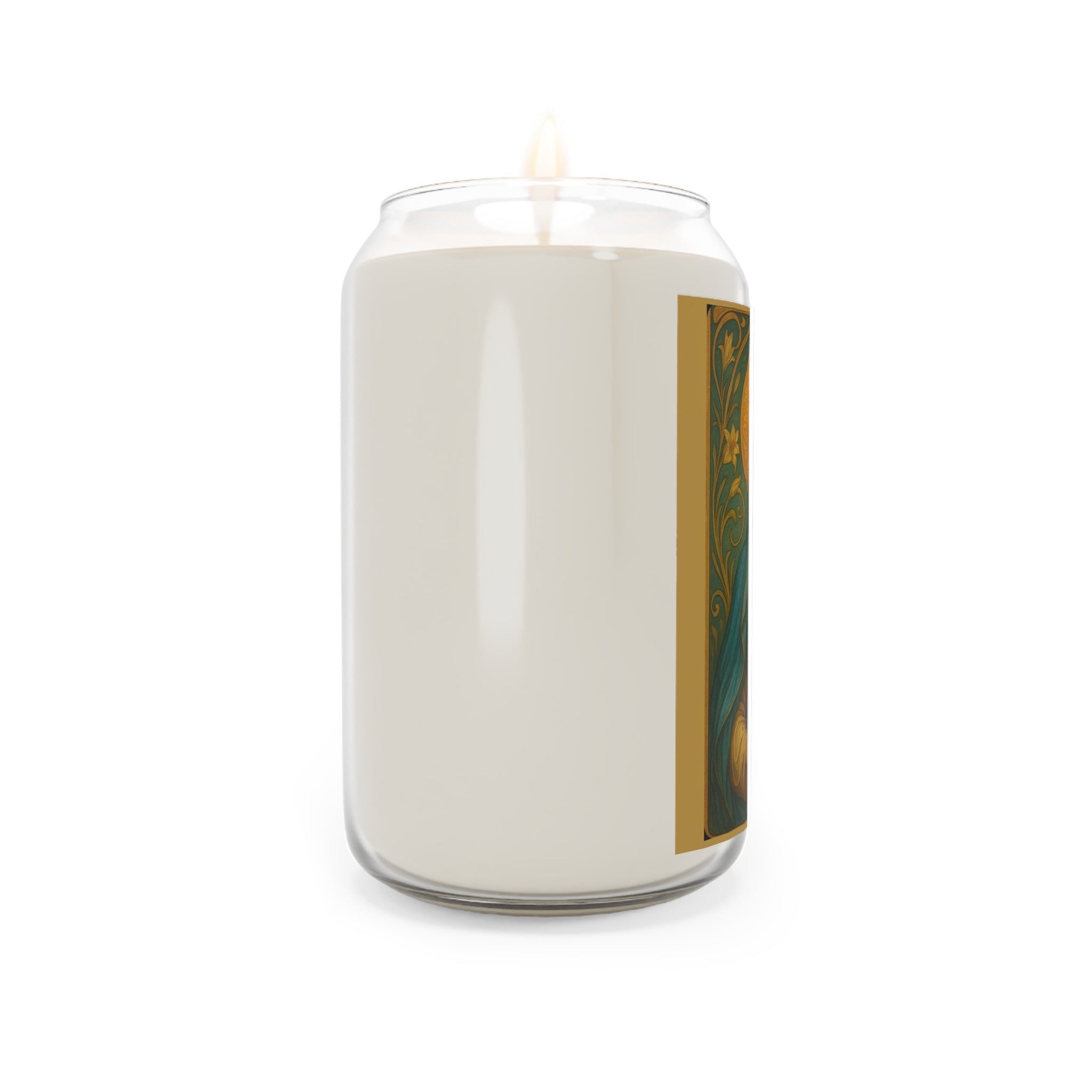Sacred Heart Madonna Soy Candle — 13.75 oz Scented Prayer Candle